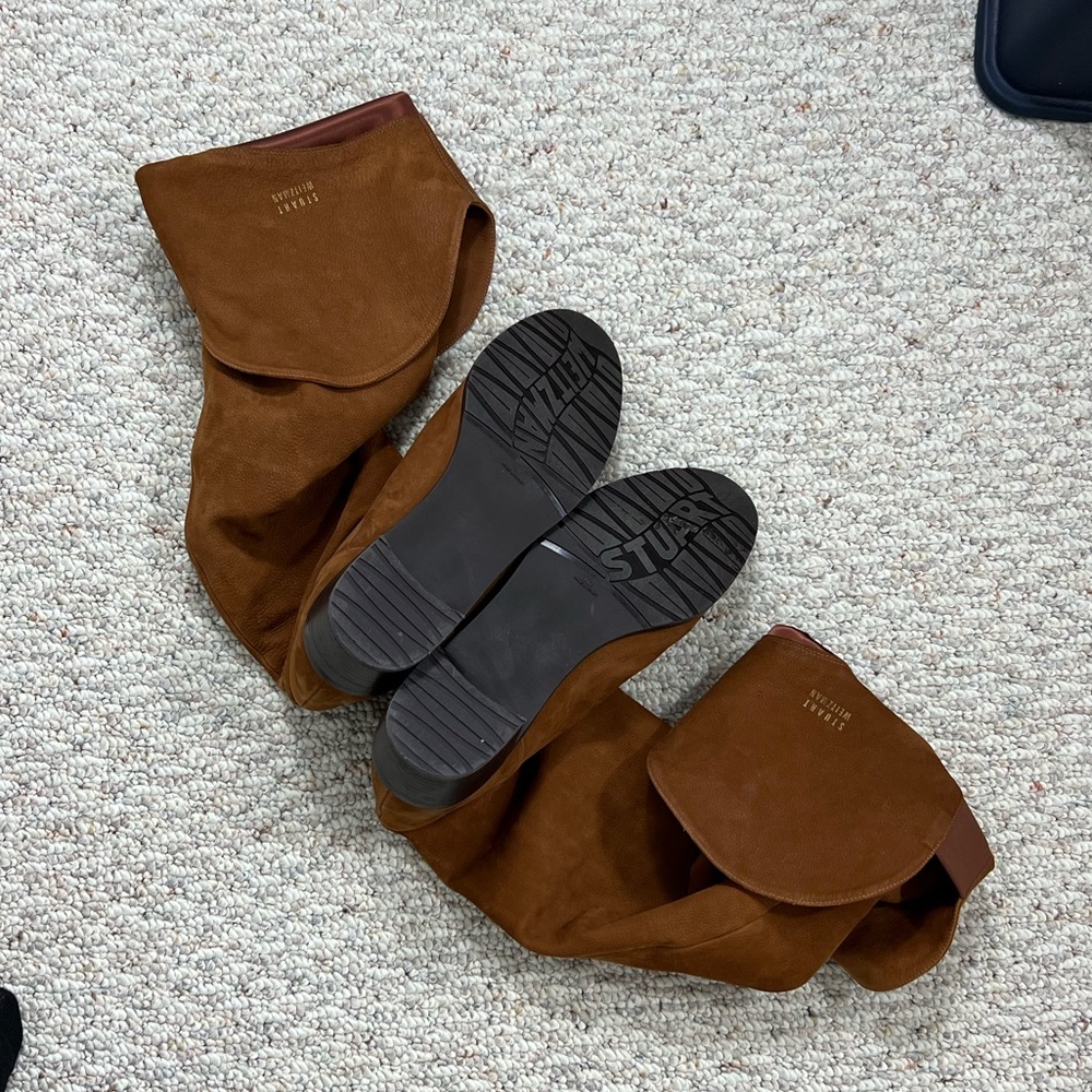 Stuart Weitzman  Suede Boots ~Sz 9.5~ - Picture 12 of 15